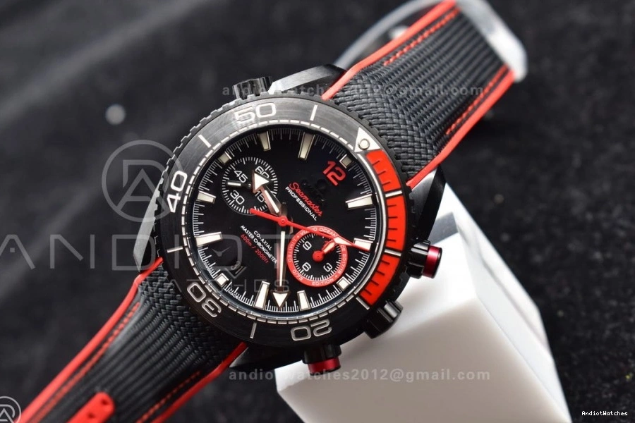2017 Best OM Factory Volvo Deep Chronograph Omega Subdial Ocean 2018 Edition  Black Race Ocean Planet WellDesigned Counter 3:00 Edition with 936 0522